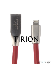 Кабель Cablexpert для Apple CC-G-APUSB01R-1M, AM/Lightning, серия Gold, длина 1м, красный, блистер