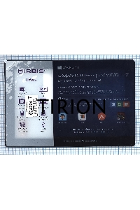 Сенсорное стекло (тачскрин) для Irbis TW60 TW90. черное с рамкой