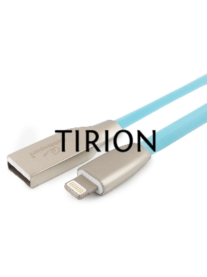 Кабель Cablexpert для Apple CC-G-APUSB01Bl-1M, AM/Lightning, серия Gold, длина 1м, синий, блистер