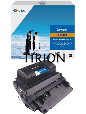 Картридж лазерный G&G GG-CE390X черный (24000стр.) для HP LJ Enterprise 600 M602n/M603n/M4555f MFP