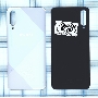 Задняя крышка для Samsung A507F Galaxy A50s (2019), белая