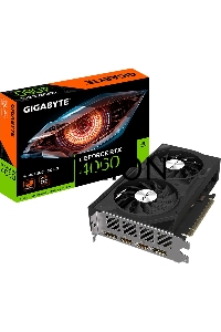 Видеокарта Gigabyte GV-N4060WF2OC-8GD NVIDIA GeForce RTX 4060 8Gb 128bit GDDR6 2475/17000 HDMIx2 DPx2 HDCP Ret