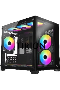 Компьютерный корпус AeroCool / Formula Crystal Z5 черный без БП mATX 1x120mm 2xUSB2.0 1xUSB3.0 audio bott PSU