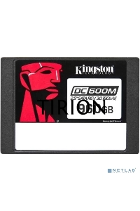 Накопитель SSD Kingston DC600M, 960 ГБ, SATA III, R/W 560/530 МБ/с