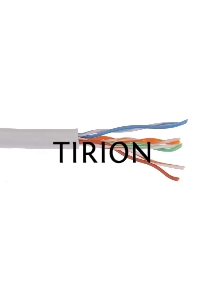 Кабель связи ITK витая пара U/UTP, кат.6, 4 пары 23AWG solid, 305м, ПВХ, серый