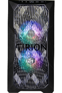 Компьютерный корпус Cooler Master MasterCase TD300 Mesh, USB3.0x2, 2x120ARGBFans, Black, mATX, w/o PSU