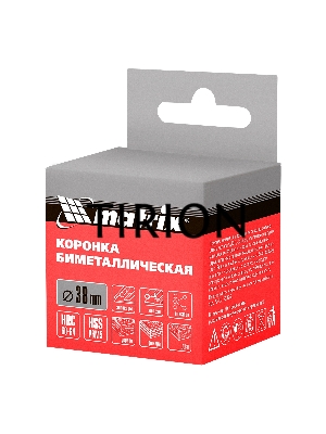 Коронка BIMETAL, 38 мм// Matrix