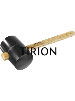 Киянка STAYER резиновая черная с деревянной ручкой, 1130г 20505-100 20505-100