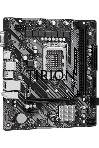 Материнская плата ASRock H610M-HVS/M.2 R2.0, LGA 1700, Intel H610, 2xDDR4, 4xSATA, 1xM.2, 1xPCIe 4.0 x16, 1xPCIe x1, 1xHDMI, 1xVGA, 1x 1Gb LAN, 4xUSB-A 2.0, 2xUSB-A 3.2 Gen 1, 3x3.5 мм, 7.1, mATX