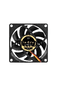 Вентилятор для корпуса ExeGate ExtraPower EP07015S3P черный, 70 мм, 3000 об/мин, 27 дБ, 3 pin