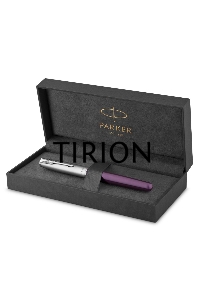 Ручка роллер Parker Sonnet Essentials SB T545 (CW2169368) LaqViolet CT F черн. черн. подар.кор.