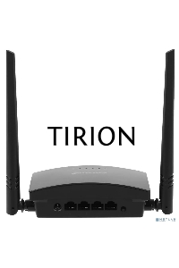 Роутер беспроводной Digma DWR-N301 N300 10/100BASE-TX черный (упак.:1шт)
