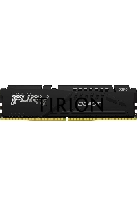 Оперативная память Kingston Fury Beast, DDR5, 32GB (1x32GB), 5600MHz, CL40, с радиаторами, черный