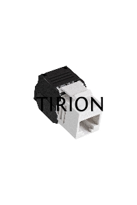 Модуль-вставка Keystone Jack RJ-45 ExeGate KJ-8P8C-U-C6A-180-TL (Кат.6A, неэкранированная, 180 градусов, IDC Toolless (без инструмента))