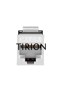 Модуль-вставка Keystone Jack RJ-45 ExeGate KJ-8P8C-U-C6A-180-TL (Кат.6A, неэкранированная, 180 градусов, IDC Toolless (без инструмента))