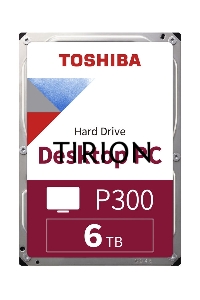 Жесткий диск Toshiba SATA-III 6Tb HDWD260UZSVA P300 (5400rpm) 128Mb 3.5