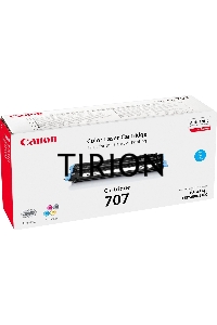 Картридж лазерный Canon 707C (9423A004) голубой (2000 стр.) для LBP 5000/5100