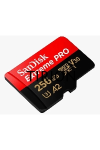 Карта памяти Sandisk Extreme Pro microSDXC 256GB + SD Adapter + Rescue Pro Deluxe 200MB/s