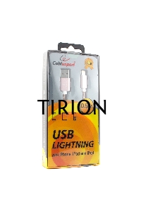 Кабель Cablexpert для Apple CC-G-APUSB02Cu-0.5M, AM/Lightning, серия Gold, длина 0.5м, золото, блистер