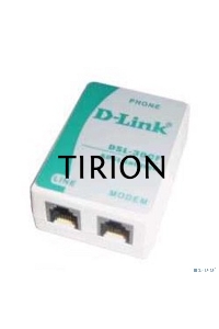 Сплиттер xDSL D-Link DSL-30CF/RS RJ-11 ADSL Annex A