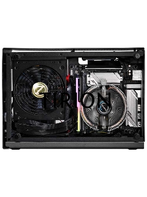 Компьютерный корпус MINITOWER MITX W/O PSU M2 MINI SILVER ZALMAN