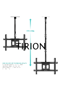 Потолочный кронштейн ONKRON N2L для телевизора 32