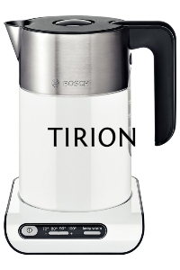 Чайник электрический Bosch TWK8611P 1.5л. 2400Вт белый/серебристый (корпус: нержавеющая сталь)