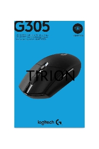 Мышь беспроводная Logitech G305 Lightspeed черный, 12000 dpi, радиоканал, USB, кнопки - 6