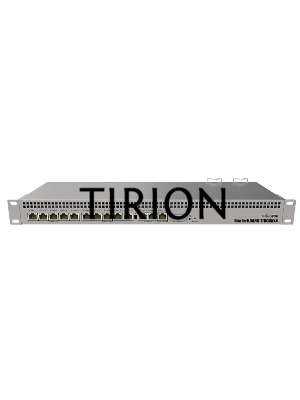 Маршрутизатор MikroTik RB1100AHx4 with Annapurna Alpine AL21400 Cortex A15 CPU (4-cores, 1.4GHz per core), 1GB RAM, 13xGbit LAN, RouterOS L6, 1U rackmount case, Dual PSU