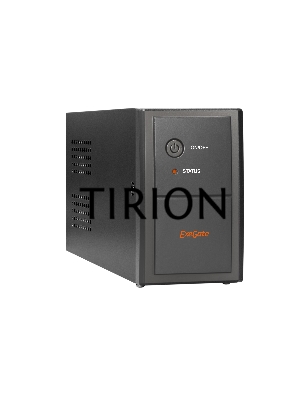 Источник бесперебойного питания ExeGate Power Back BNB-650.LED.AVR.EURO.RJ.USB <650VA/360W, LED, AVR,2 евророзетки, RJ45/11, USB, Black>