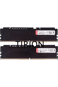 Оперативная память Kingston Fury Beast, DDR5, 32GB (2x16GB), 5600MHz, CL40, с радиаторами, черный