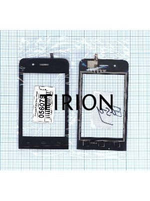 Сенсорное стекло (тачскрин) для Explay Easy черное