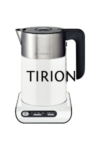 Чайник электрический Bosch TWK8611P 1.5л. 2400Вт белый/серебристый (корпус: нержавеющая сталь)