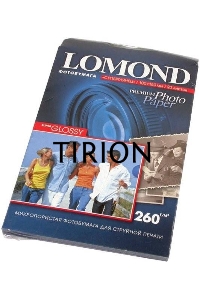 Фотобумага Lomond 1103104 A5/260г/м2/20л./белый высокоглянцевое для струйной печати
