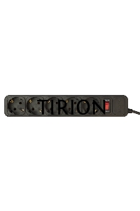 Сетевой фильтр PC Pet AP01006-3-BK 3м (5 розеток) черный