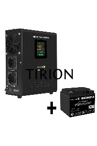 Комплект Источник бесперебойного питания EX295995RUS + батарея 40Aч EX282976RUS 1шт (инвертор, синус, для котла, настенный) ExeGate FineSine SX-500.LCD.AVR.2SH <500VA/300W, чистая синусоида, цветной LCD-дисплей, AVR, 2*Schuko, линейно-интерактивный, крепл