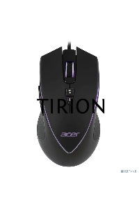 Мышь проводная Acer OMW131 черный, 6400 dpi, USB, кнопки - 7