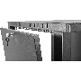 Шкаф коммутационный ЦМО (ШРН-6.350.1-9005) настенный 6U 600x350мм пер.дв.металл 200кг черный 300мм 180град.