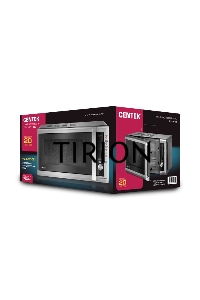 Микроволновая печь Centek CT-1582 нержавеющая сталь, 20 л, 700 Вт, переключатели - поворотный механизм/кнопки