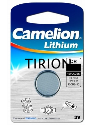 Элемент питания литиевый Camelion CR CR2450 BL-1 (блист.1шт)