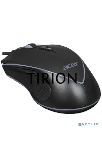 Мышь проводная Acer OMW131 черный, 6400 dpi, USB, кнопки - 7