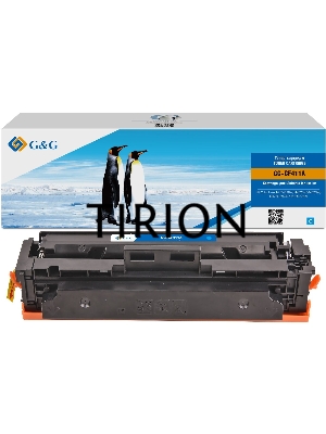Картридж лазерный G&G GG-CF411A голубой (2300стр.) для HP LJ M452DW/DN/NW M477FDW/M477FDN/M477FNW
