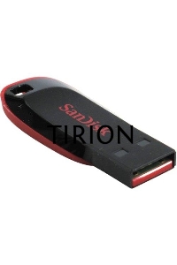 Флеш диск Sandisk 32Gb Cruzer Blade SDCZ50-032G-B35 USB2.0 черный/красный