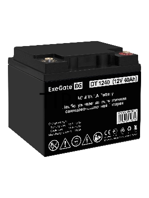 Комплект Источник бесперебойного питания EX295995RUS + батарея 40Aч EX282976RUS 1шт (инвертор, синус, для котла, настенный) ExeGate FineSine SX-500.LCD.AVR.2SH <500VA/300W, чистая синусоида, цветной LCD-дисплей, AVR, 2*Schuko, линейно-интерактивный, крепл