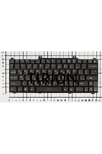 Клавиатура для ноутбука Dell Inspiron 700M 710M черная