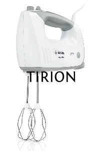 Миксер ручной Bosch MFQ36480 450Вт белый/серый