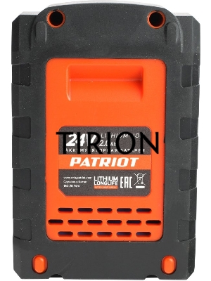Батарея аккумуляторная Li-ion для шуруповертов PATRIOT серии The One, Модели: BR 241Li /h, Емкость аккумулятора: 2,0 Ач, Напряжение: 24В