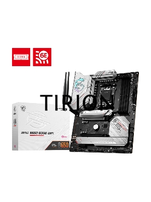 Материнская плата MSI MPG B650 EDGE WIFI, AM5, AMD B650, 4xDDR5, 6xSATA, 3xM.2, 1xPCI-E 5.0 x4, 1xPCI-E 4.0 x16, 1xPCI-E 4.0 x2, 1xHDMI, 1xDP, 1x 2.5Gb LAN, 4xUSB-A 3.2 Gen 1, 3xUSB-A 3.2 Gen 2, 2xUSB-A 2.0, 1xUSB-C 3.2 Gen 2x2, 5x3.5 мм, TOSLINK, 7.1, AT