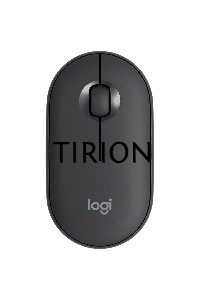 Мышь беспроводная Logitech Pebble M350 графитовый, 1000 dpi, радиоканал, Bluetooth, USB, кнопки - 3