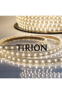 LED лента 220 В, 6.5x13 мм, IP67, SMD 5730, 60 LED/m, цвет свечения теплый белый, 100 м
